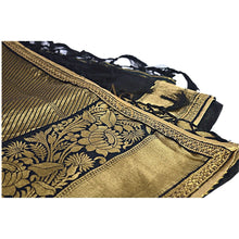 Load image into Gallery viewer, Fancy Art Silk Embroidered Saree with Ready Stitched Blouse