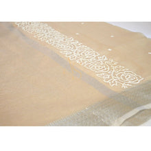 Load image into Gallery viewer, French Knot Organza Saree