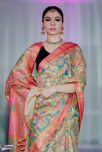 Load image into Gallery viewer, Gold &amp; Red Paithani Saree
