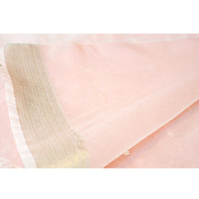 Load image into Gallery viewer, French Knot Organza Saree
